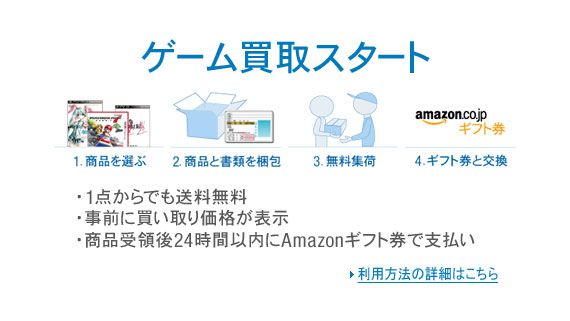 Amazon ゲーム買取サービス