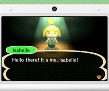 海外版3DS『とびだせ どうぶつの森』、秘書Isabelle（しずえ）からユーザーへ直接ビデオメッセージ