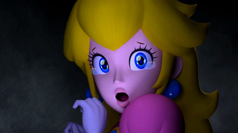 「マリオ…じゃなーい!!」助けを待つピーチ姫の不安が募る、Wii U『New スーパールイージ U』TVCM