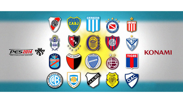『ウイイレ2014（PES 2014）』、アルゼンチンリーグのプリメーラ・ディビシオン20クラブが収録