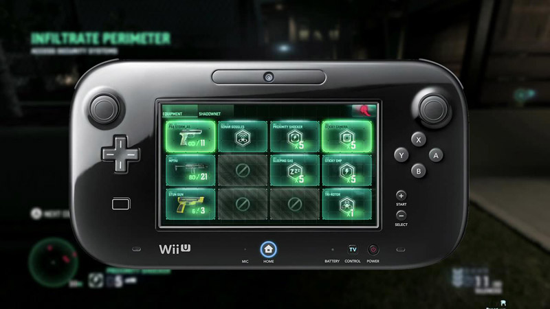Wii U『Splinter Cell: Blacklist』、GamePad機能活用スタイルを紹介する解説映像