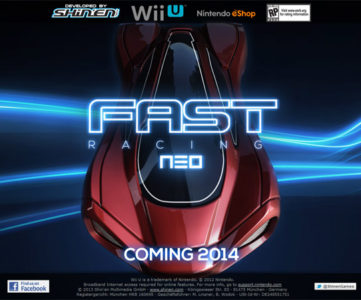 Shin’enディレクター、自身のサイトで開発タイトルを紹介。『Fast Racing Neo』はWii Uで最も美しいゲームを目指す