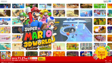 “3Dマリオの集大成”の意気込みを実感できる、Wii U『スーパーマリオ 3Dワールド』最新トレーラー。全コントローラ操作、「Off-TV Play」にも対応