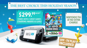 米任天堂、「Wii Uはホリデーシーズンにおける最良の選択」とする新たなインフォグラフィックを公開