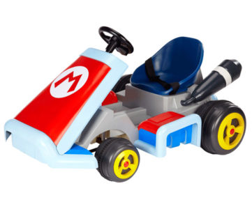 『マリオカート7』モデルの任天堂公式ライセンス電動乗用カート『Super Mario Kart ride-on』が海外で登場