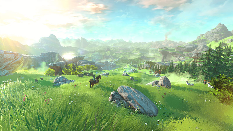 WiiU向け『ゼルダの伝説』最新作が遂に発表。新しいビジュアル、オープンワールド化