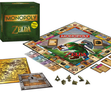 『ゼルダの伝説』や『ポケモン』をテーマにした『モノポリー』が海外で9月に発売