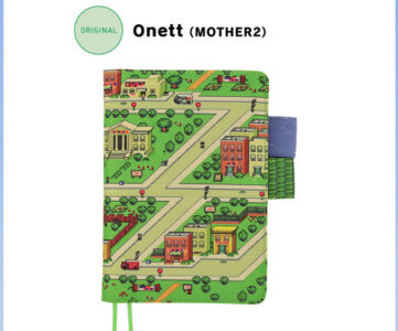 『ほぼ日手帳2015』のラインナップに『MOTHER2 ギーグの逆襲』コラボレーションカバー。オネットの街がデザイン