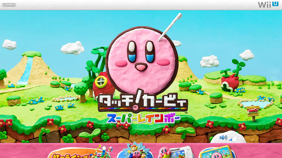 【Wii U】『タッチ！カービィ スーパーレインボー』概要、最大4人同時プレイや『amiibo』に対応