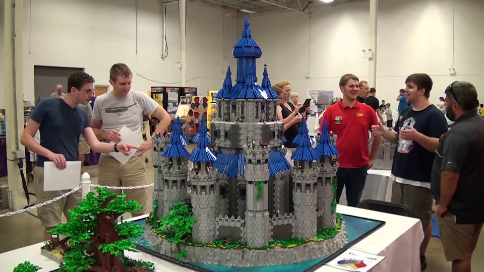 2年半の歳月をかけて制作された“LEGO ハイラル城（ゼルダの伝説）”