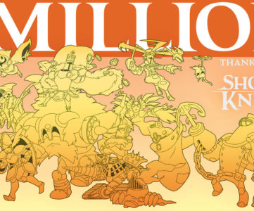『Shovel Knight』の販売数が120万本を突破、『amiibo』 は18万体を販売してなお人気が持続。パッケージではWiiU版がベストセラーに