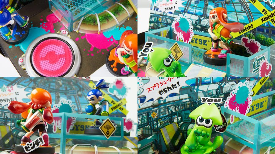 「amiibo ジオラマキット」で『スプラトゥーン』を再現、「シオカライブ」「モズク農園」の2種類 | t011.org