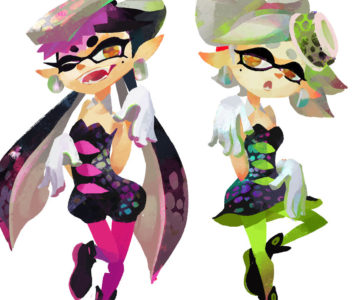 スプラトゥーン：シオカラーズの2人のソロ曲PV「トキメキ☆ボムラッシュ」「スミソアエの夜」