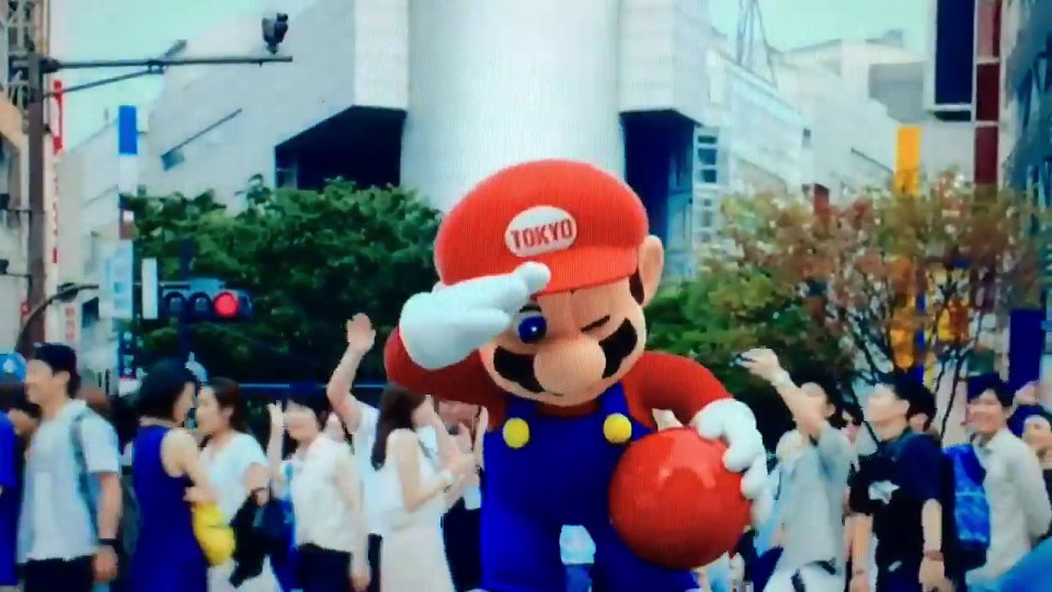 リオ五輪閉会式に任天堂「マリオ」が登場、東京とリオを土管でつなぎ、安倍マリオとなって現れる