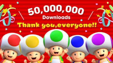 『スーパーマリオラン』が世界5000万DLを突破