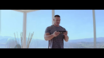 John Cena Plays Nintendo Switch in Unexpected Places
