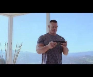 WWEのジョン・シナが Nintendo Switch をプレイ「いつでも、どこでも、誰とでも」を実践