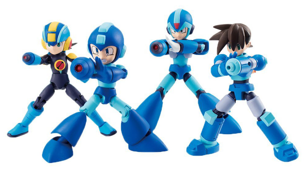 4人の『ロックマン』が66mmの可動フィギュア『66アクションダッシュ』に登場