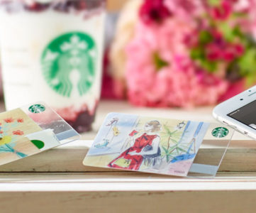 スタバ利用者なら是非使いたい、魅力いっぱいのスターバックスカード。ギフトにもオススメ