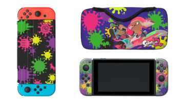 任天堂公認、『スプラトゥーン2』デザインの Nintendo Switch 本体用ポーチや「Joy-Con」カバー等が発売