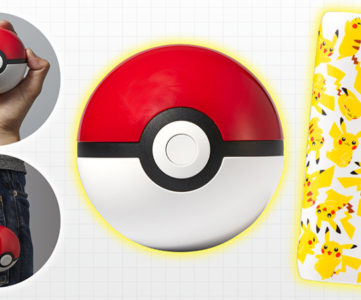 今度はポケモン公式、モンスターボールデザインの球体モバイルバッテリーが登場