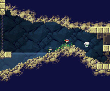 Nintendo Switch Cave Story 洞窟物語 発売後のアップデートで協力プレイに対応 T011 Org