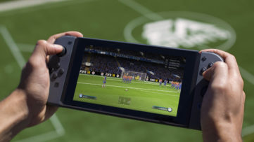 Switch 版『FIFA 18』のゲームエンジンはカスタムビルド版
