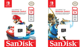任天堂が北米でWD（ウエスタンデジタル）と提携、SandiskブランドからSwitch向けに公認microSDカードを発売