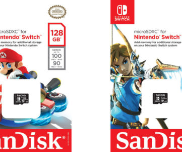 任天堂が北米でWD（ウエスタンデジタル）と提携、SandiskブランドからSwitch向けに公認microSDカードを発売