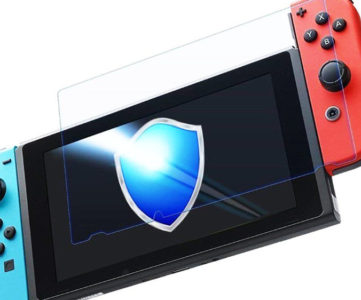 ニンテンドースイッチ液晶画面に保護フィルムは必要か不要か、つけていた方が安心して遊べる