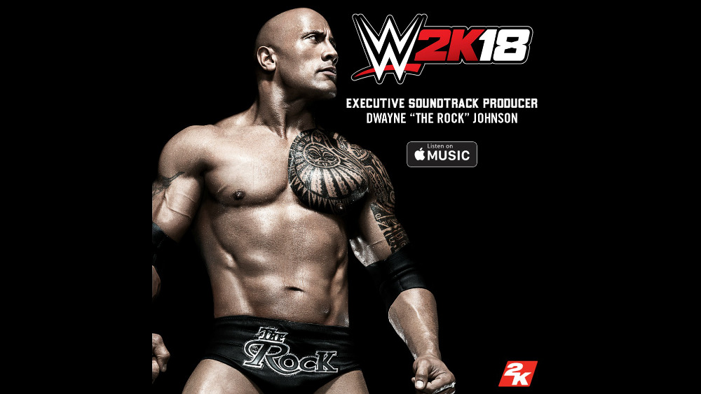 『WWE 2K18』、“ザ・ロック” ドゥエイン・ジョンソンが選ぶサウンドトラック11曲