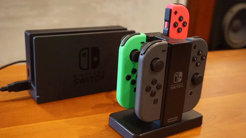 ホリ、『Joy-Con充電スタンド for Nintendo Switch』のファームウェアが更新、稀に充電できなくなる問題を修正