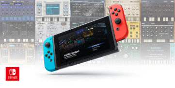 コルグ、最大4人で作曲も可能なDAW 『KORG Gadget for Nintendo Switch』を4月26日に発売。ゲーム感覚で楽しめる音楽制作スタジオ