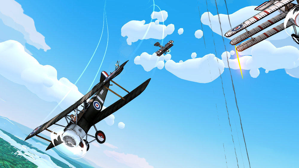 『Skies of Fury DX』が Nintendo Switch に対応、第一次世界大戦の「血の4月」を舞台とするフライトシューティング