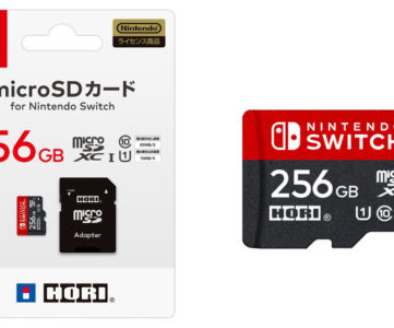 任天堂公式ライセンス、ニンテンドースイッチ対応の「microSDカード 256GB」が5月に発売