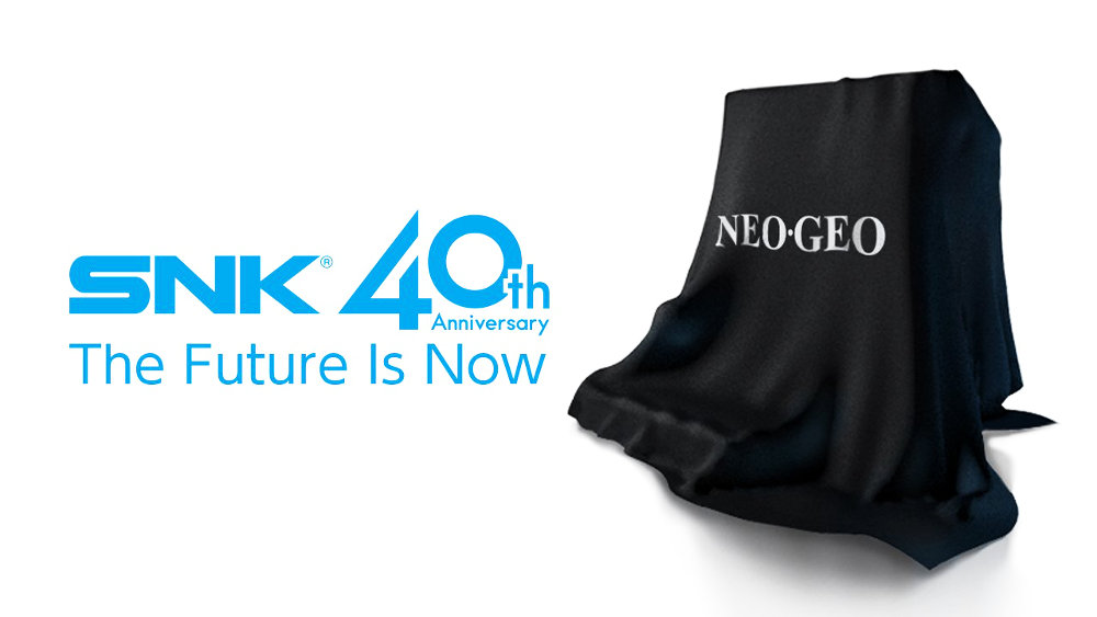 NEOGEO の人気タイトルが収録、SNK がブランド40周年を記念した新しいゲーム機の登場を予告