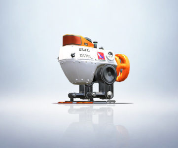 【スプラトゥーン2】「ロボットボム」のモデルは「しんかい6500」だった、DLC「オクト・エキスパンション」にも深海を調査する姿で登場