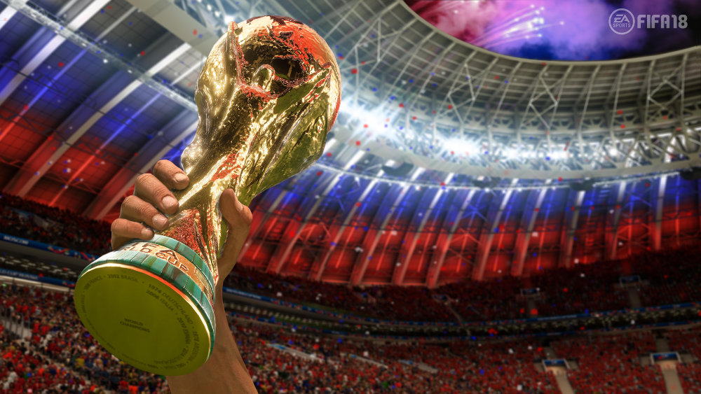 『FIFA 18』にロシアW杯を追加する無料アップデート、出場32か国のチームや選手、ユニフォーム、公式試合球、12会場