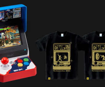 Amazonプライムデー限定、「あの」技をモチーフにデザインしたTシャツつき『NEOGEO mini』が発売