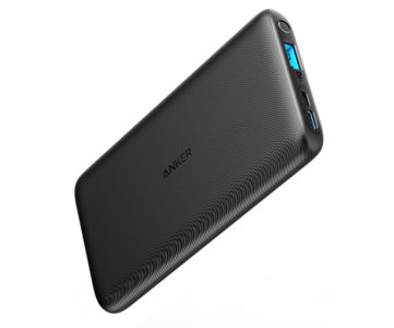 USB-C / Micro USB 2種類の入力ポートが搭載、Ankerから10000mAhの薄型大容量モバイルバッテリーが発売