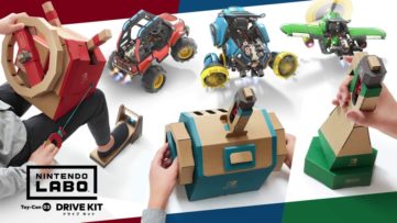 『Nintendo Labo Toy-Con 03: Drive Kit』で遊べるすべてのモード紹介