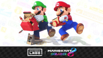『Nintendo Labo ドライブキット』の「クルマToy-Con」が『マリオカート8 デラックス』のハンコンに、『DEEMO』は「ピアノToy-Con」に対応へ
