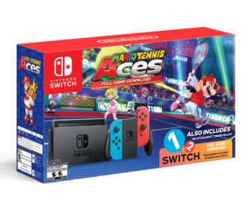 『1-2-Switch』『マリオテニス エース』同梱スイッチ本体セットが海外発売へ