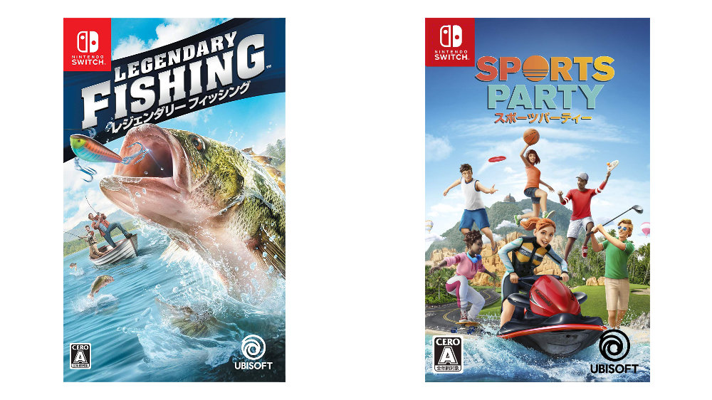 Ubisoftの本格釣りゲー『レジェンダリー フィッシング』＆『スポーツパーティー』が国内Nintendo Switchで発売