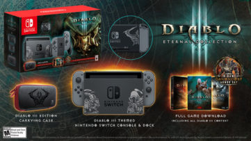 『Diablo III』同梱 Nintendo Switch 本体セットが欧米で発売