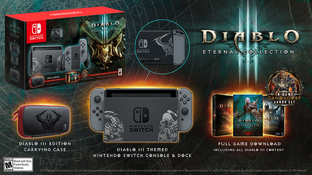 Diablo III』同梱 Nintendo Switch 本体セットが欧米で発売 | t011.org