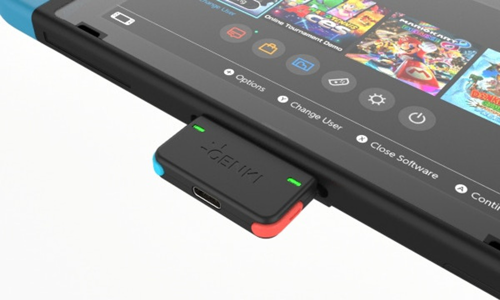 Nintendo SwitchでBluetoothオーディオを使えるドングル『Genki』の販売が開始、Kickstarterで資金調達