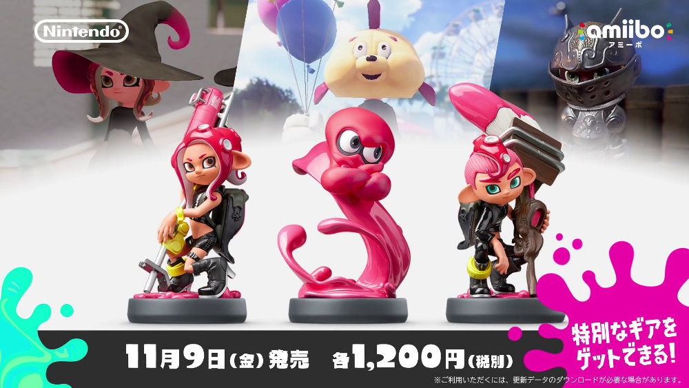 スプラトゥーン amiibo アミーボ タコ - 家庭用ゲームソフト