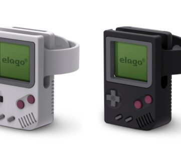 elagoのApple Watch充電スタンドに初代ゲームボーイ風デザイン「W5 Stand」が登場