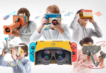 任天堂、Switch『Nintendo Labo』でVR参入。つくる、おてがるVR「VR Kit」を4月に発売